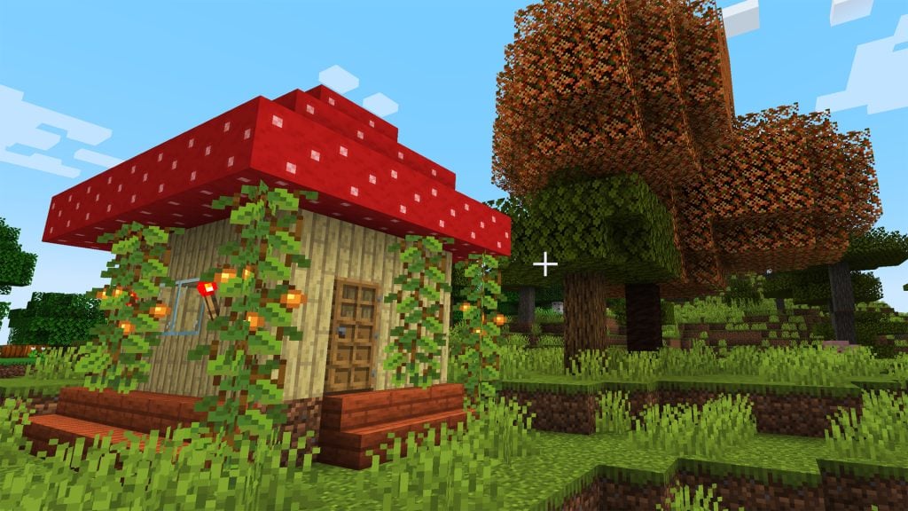 Minecraft gameplay