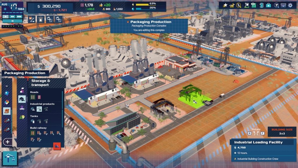Rise of Industry 2 gameplay