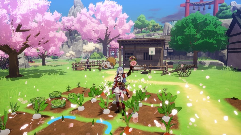 Rune Factory: Guardians of Azuma gameplay