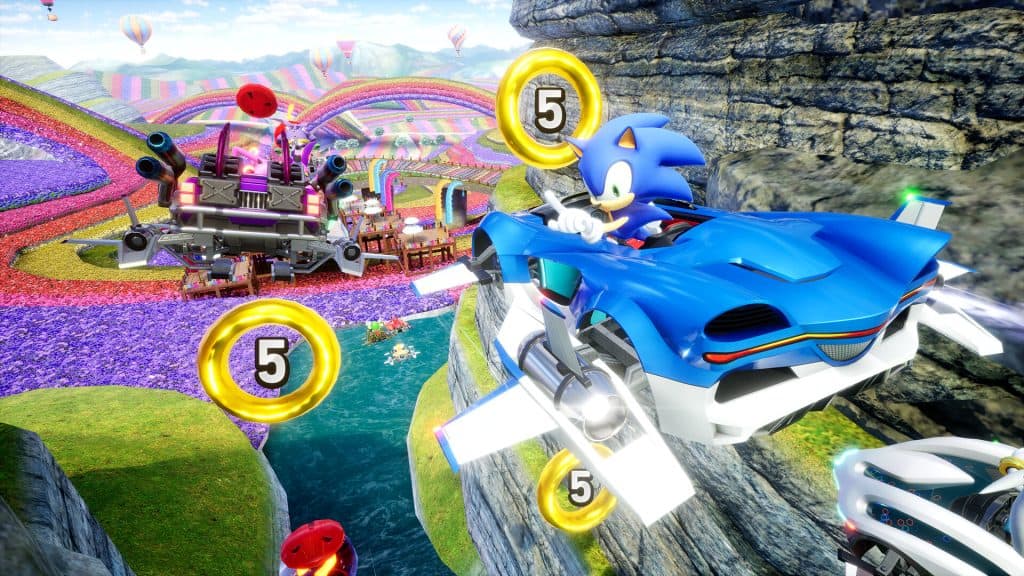 Sonic Racing: Cross Worlds gameplay