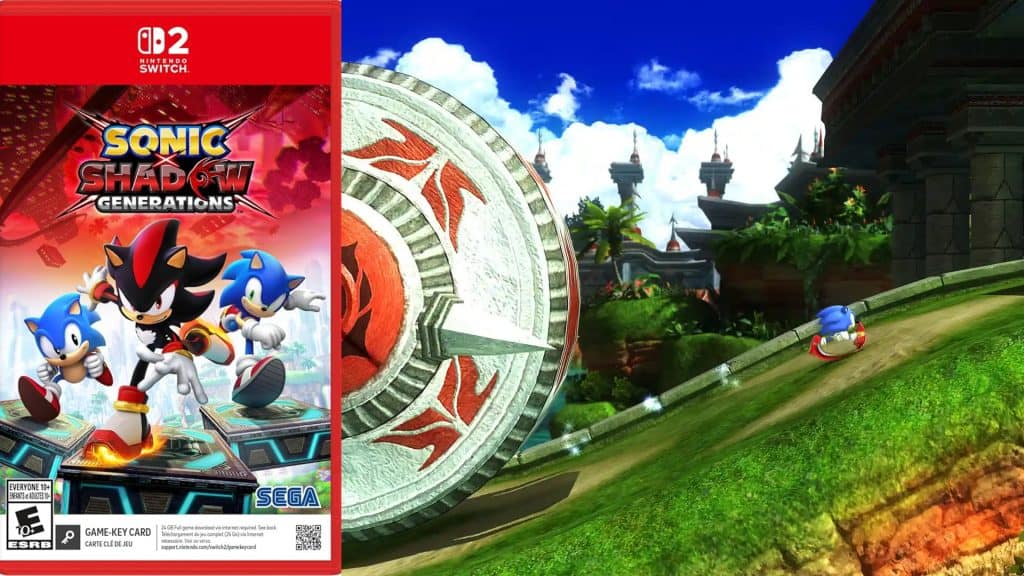 Sonic X Shadow Generations cover and gameplay