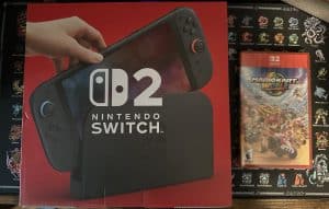 Switch 2 hardware and Mario Kart World game