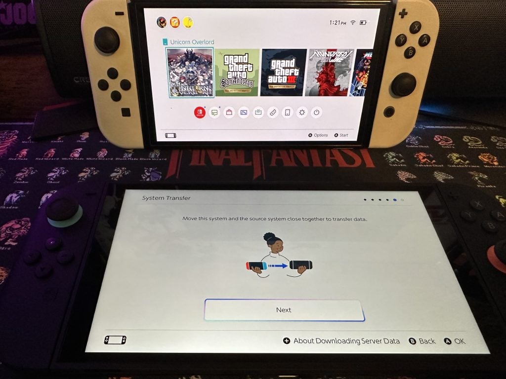 Switch 2 and Switch OLED