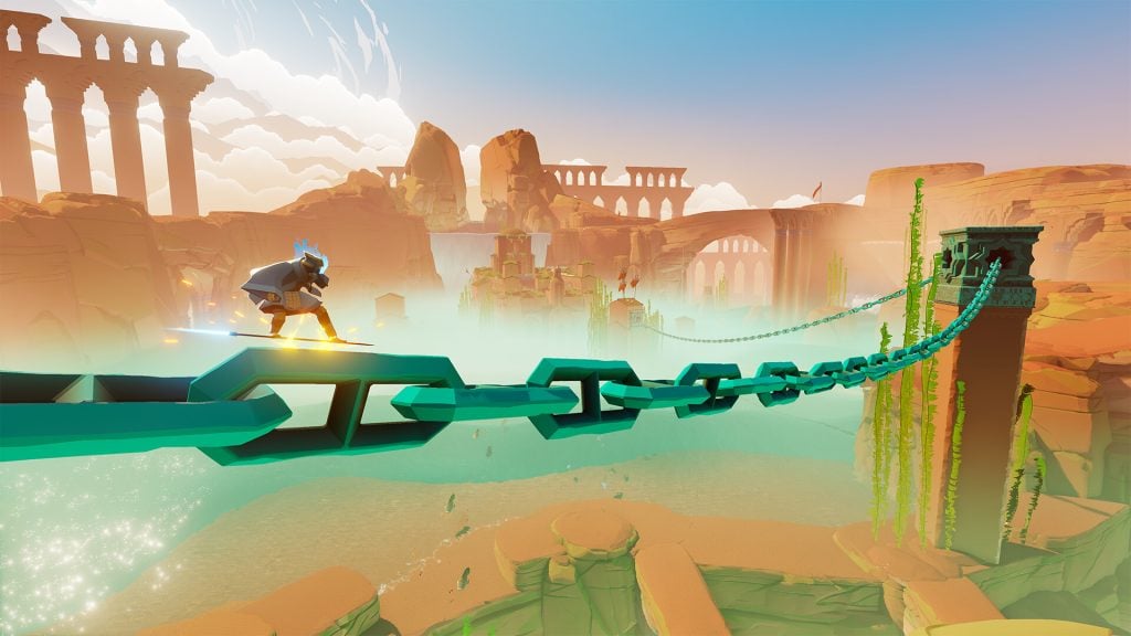 Sword of the Sea gameplay
