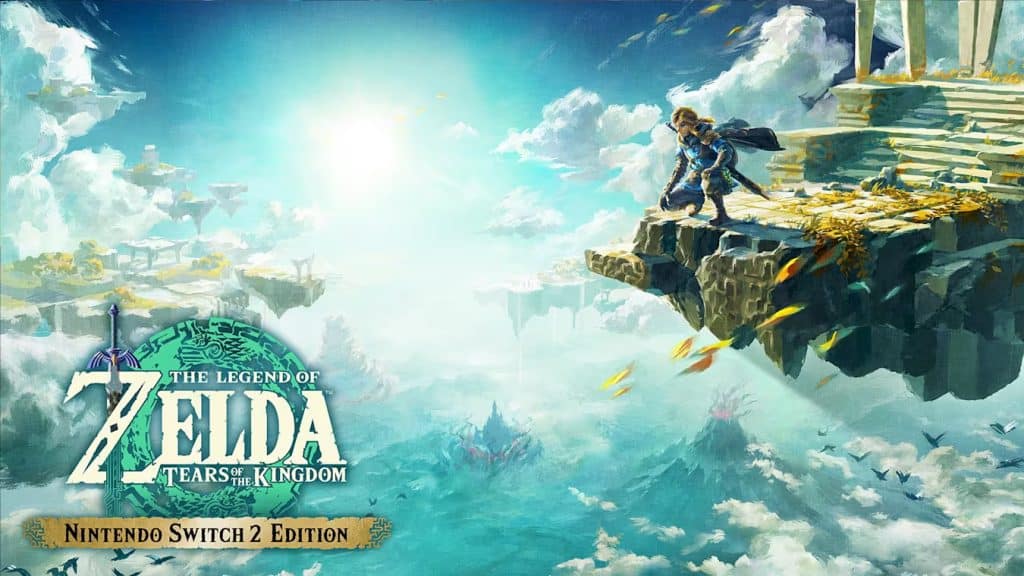 The Legend of Zelda: Tears of the Kingdom Switch 2 upgrade key art