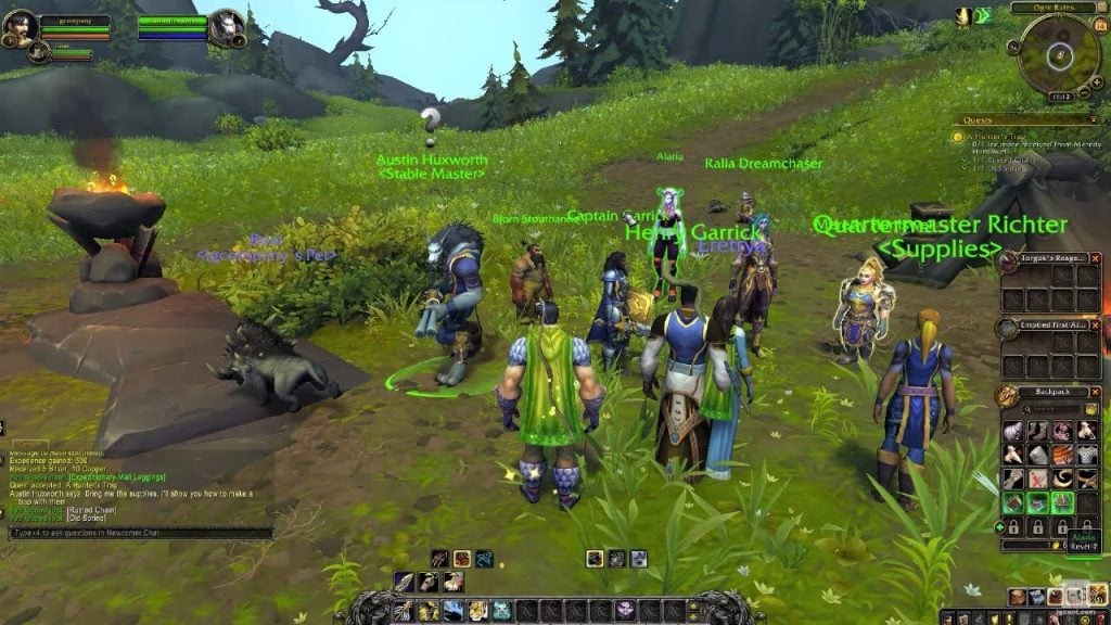 World of Warcraft gameplay