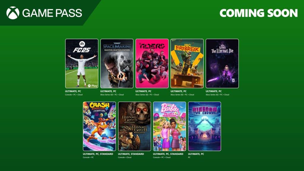 Xbox Game Pass promotional image