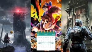 Shadow Labyrinth, Donkey Kong Bananza, and RoboCop: Rogue City - Unfinished Business key art