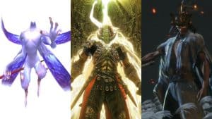 Final Fantasy XI, Elden Ring: Shadow of the Erdtree, and Sekiro: Shadows Die Twice gameplay