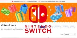 Nintendo eShop Sales and Deals page