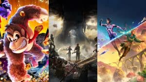 Donkey Kong Bananza, Split Fiction, and Clair Obscur: Expedition 33 key art