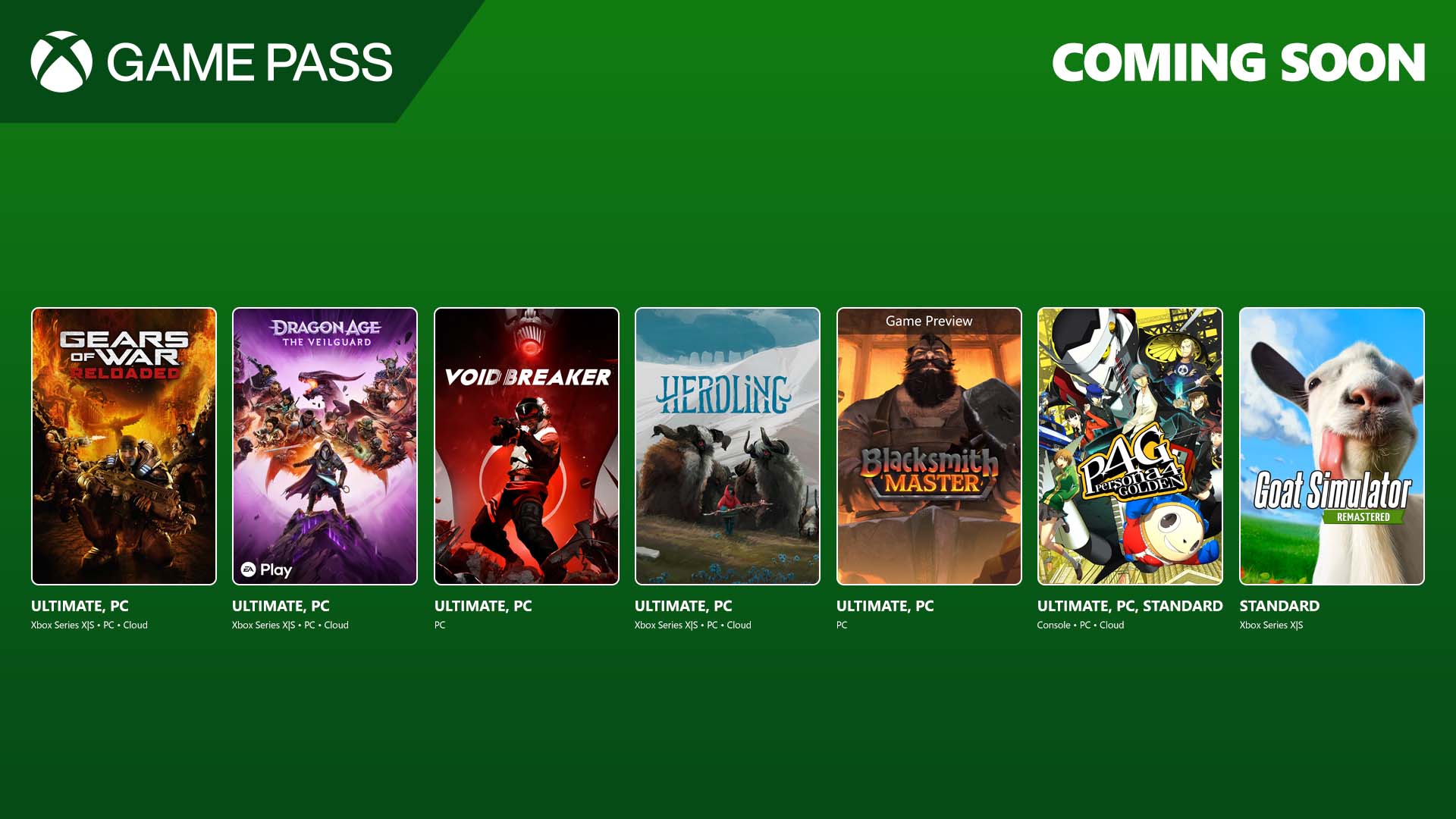 Every Game New to Xbox Game Pass for August 2025