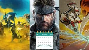 Helldivers II, Metal Gear Solid Delta, and Shinobi: Art of Vengeance key art