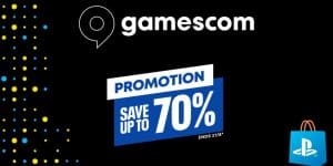 PlayStation Store Gamescom sale header
