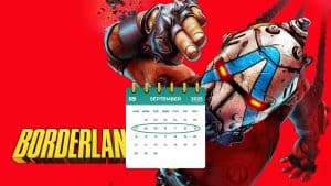 Borderlands 4 key art and calendar