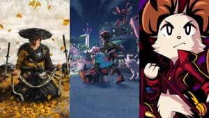 Ghost of Yotei, Pokemon Legends: Z-A, and Mina the Hollower key art