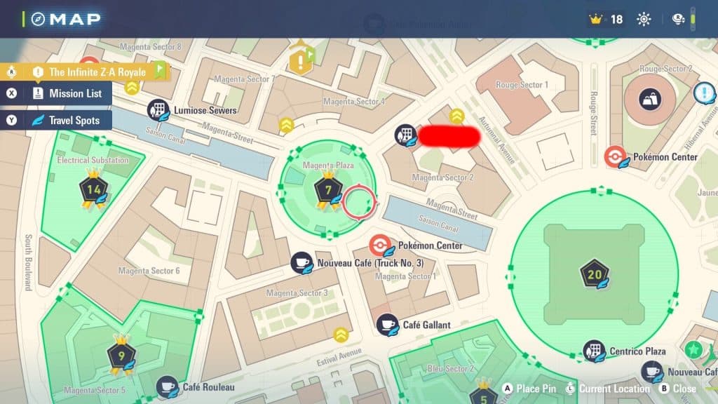 Pokemon Legends: Z-A gameplay