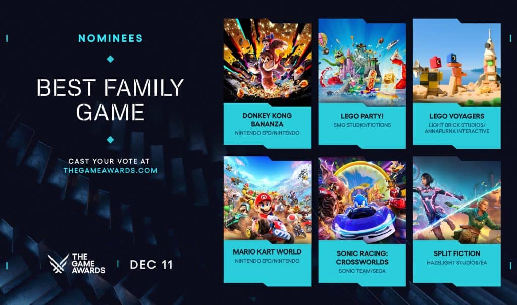 The Game Awards 2025 nominations