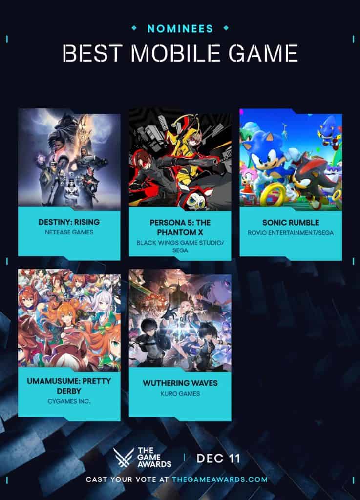 The Game Awards 2025 nominations