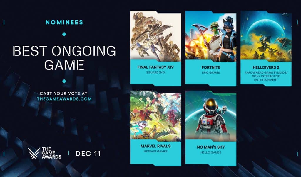 The Game Awards 2025 nominations