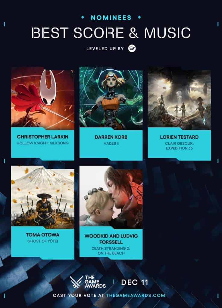 The Game Awards 2025 nominations