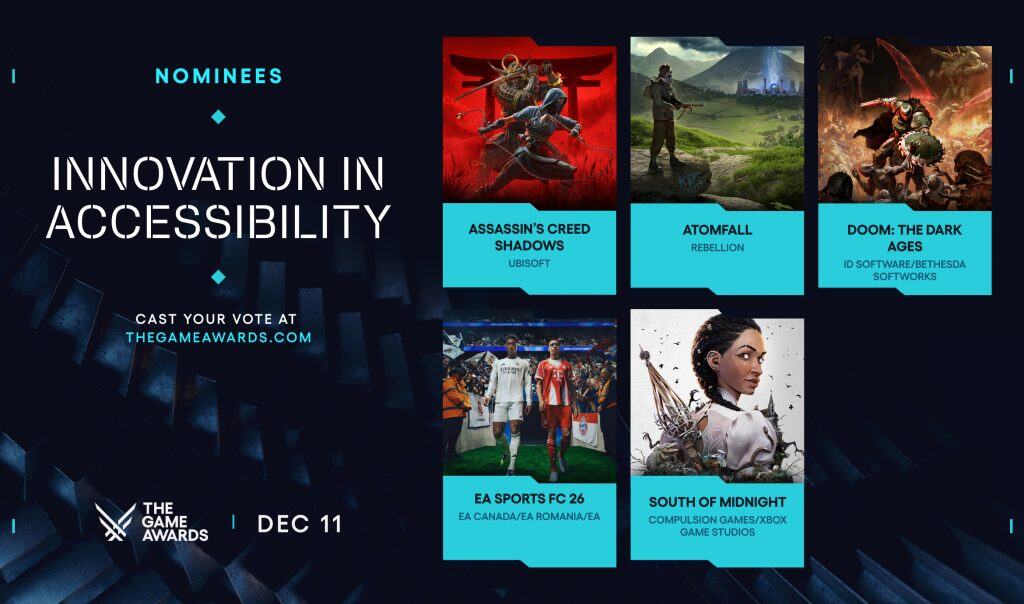 The Game Awards 2025 nominations