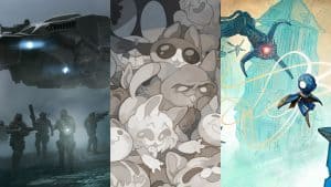 Menace, Mewgenics, and MIO key art