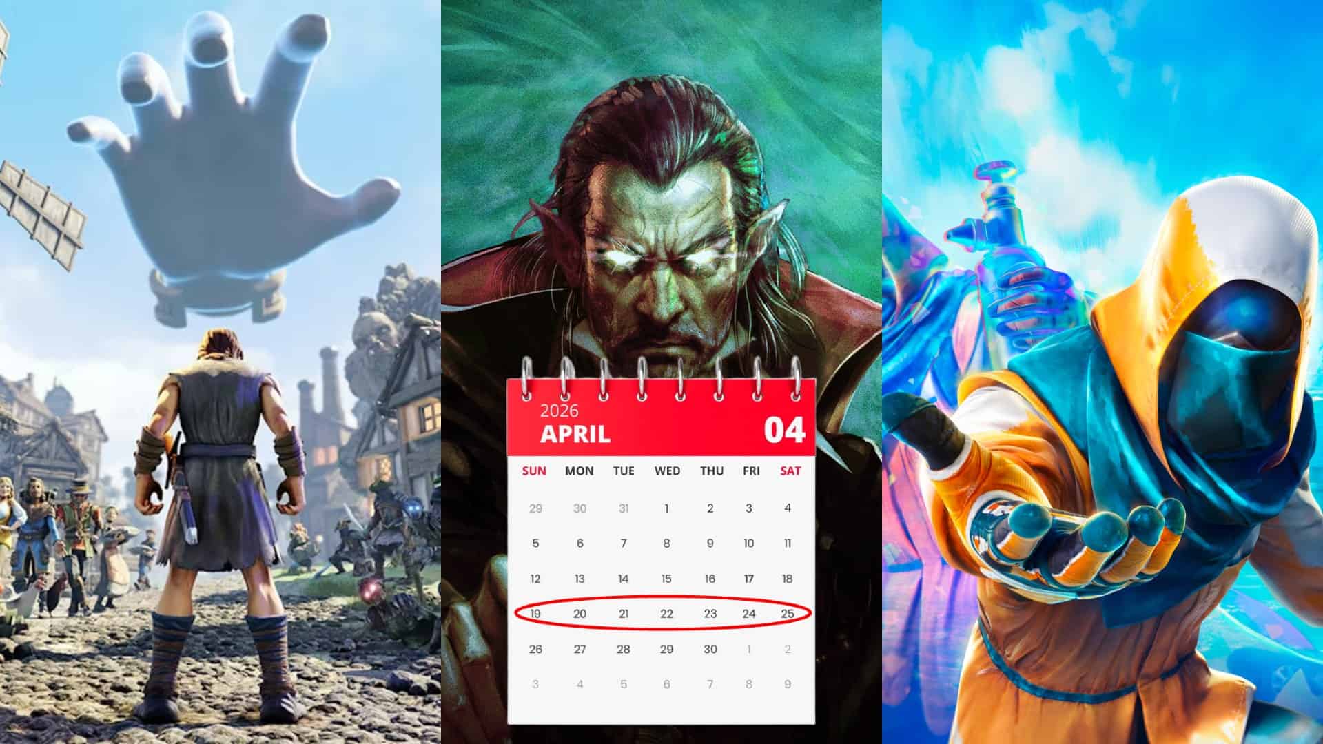 Game Releases This Week — April 20, 2026 to April 24, 2026