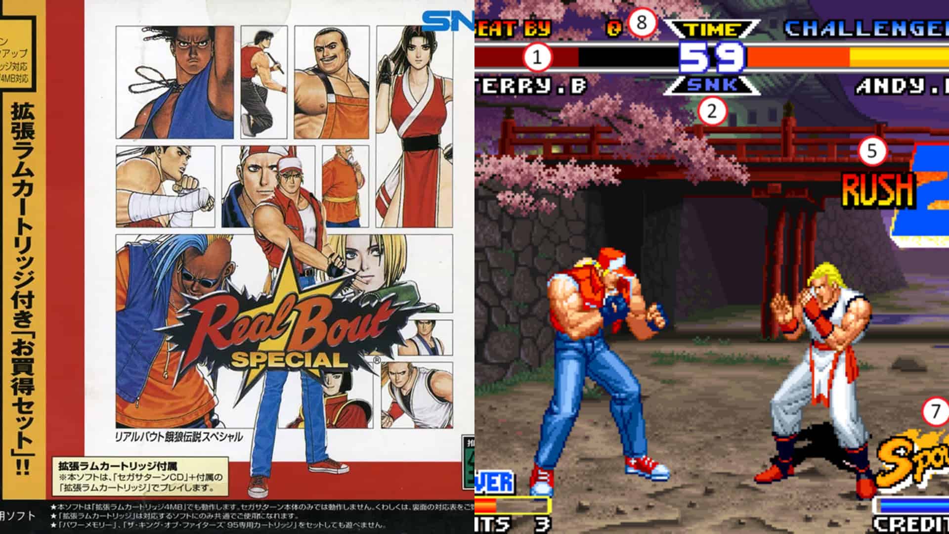 Real Bout Spécial Sur SEGA Saturn - Jeu Complet - Très Bon état