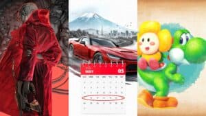 Zero Parades, Yoshi and the Mysterious Book, and Forza Horizon 6 key art