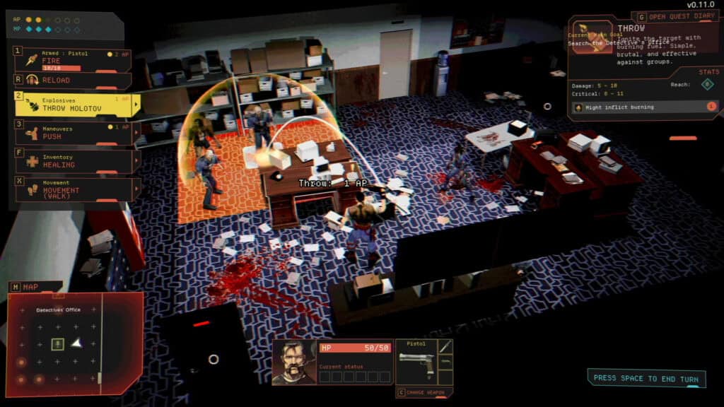 Vultures: Scavengers of Death gameplay